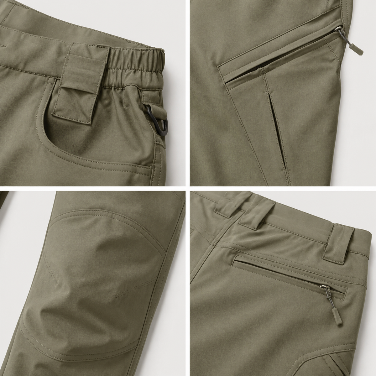 Pantalones de Senderismo con Forro Polar