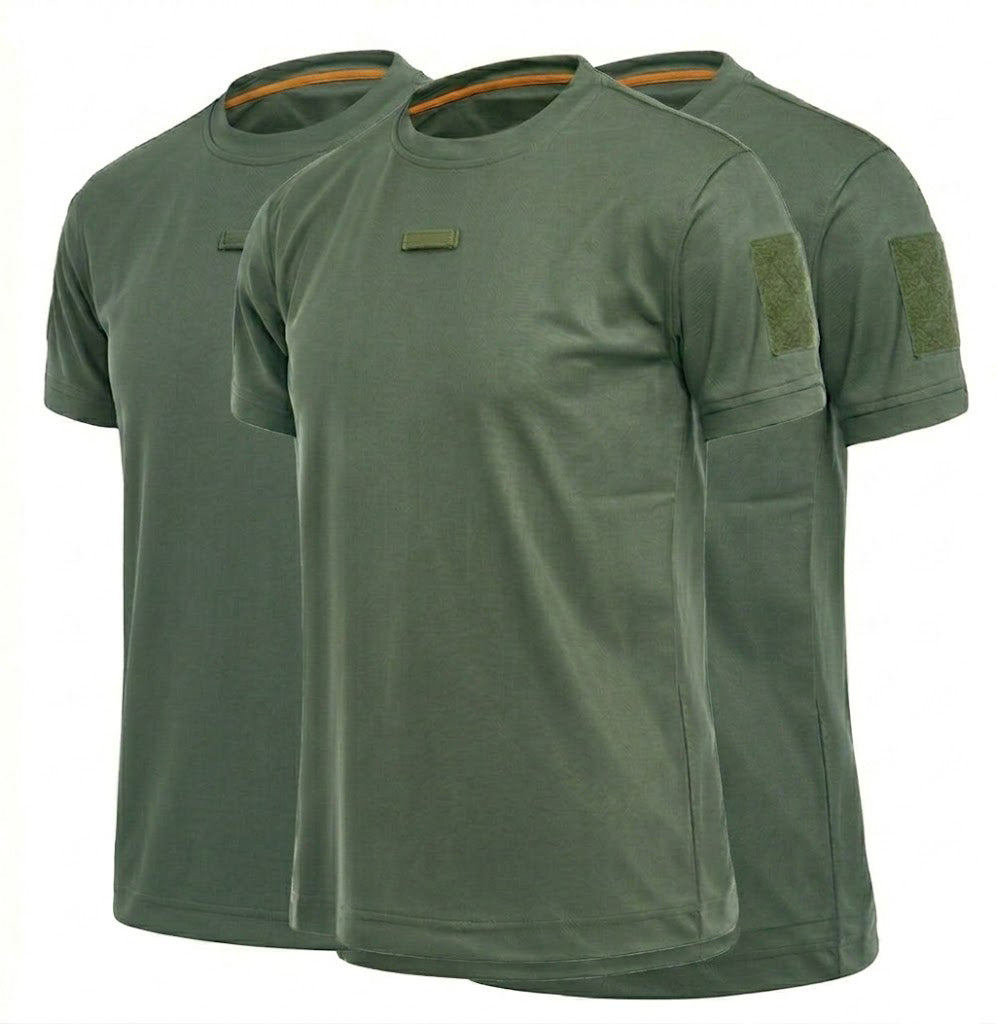Pack de 3 Playeras Tácticas para Hombre