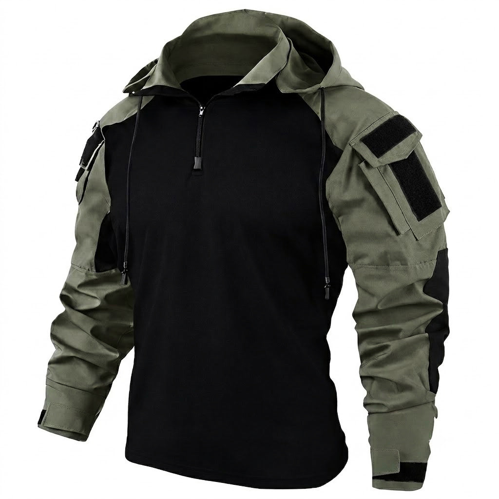 Sudadera Táctica de Secado Rápido con Capucha para Hombre