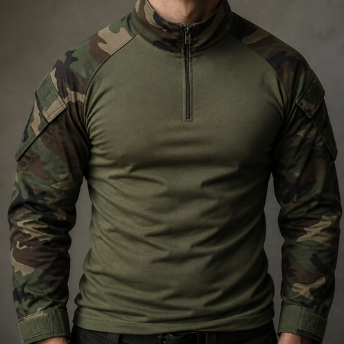 Camisa táctica militar de combate para hombre