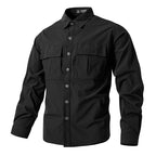 Camisa Táctica de Manga Larga y Secado Rápido