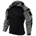 Sudadera Táctica de Secado Rápido con Capucha para Hombre
