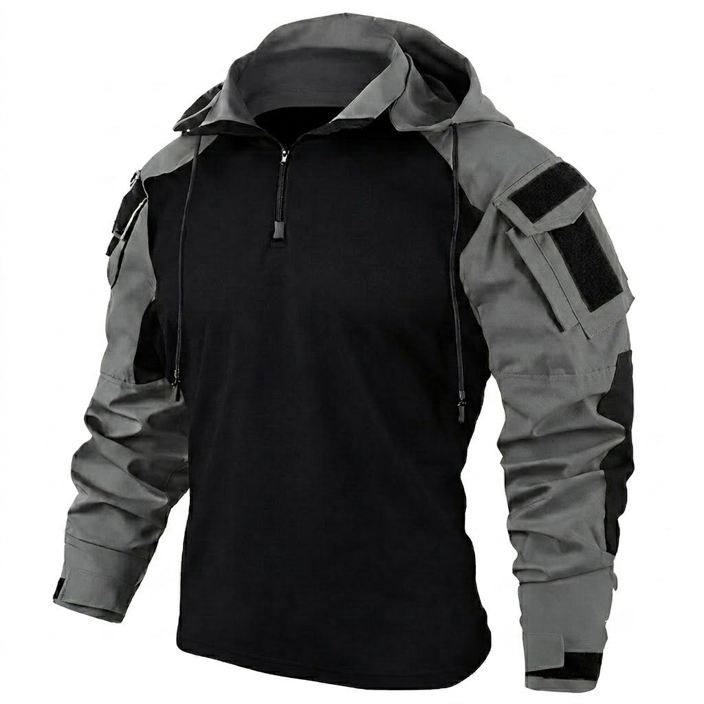 Sudadera Táctica de Secado Rápido con Capucha para Hombre