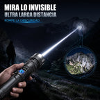 Super Lanterna Tática Zoom - A Mais Poderosa Do Mundo
