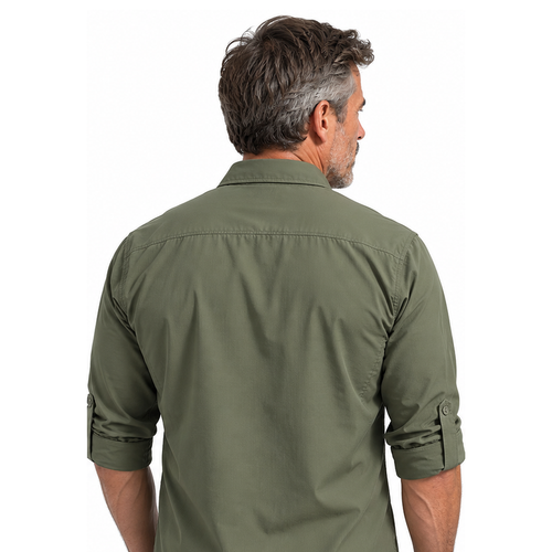 Camisa Táctica de Manga Larga y Secado Rápido