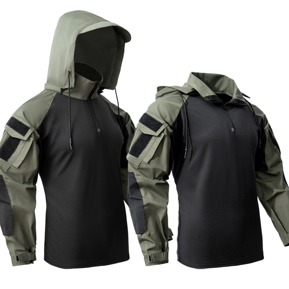 Sudadera Táctica de Secado Rápido con Capucha para Hombre
