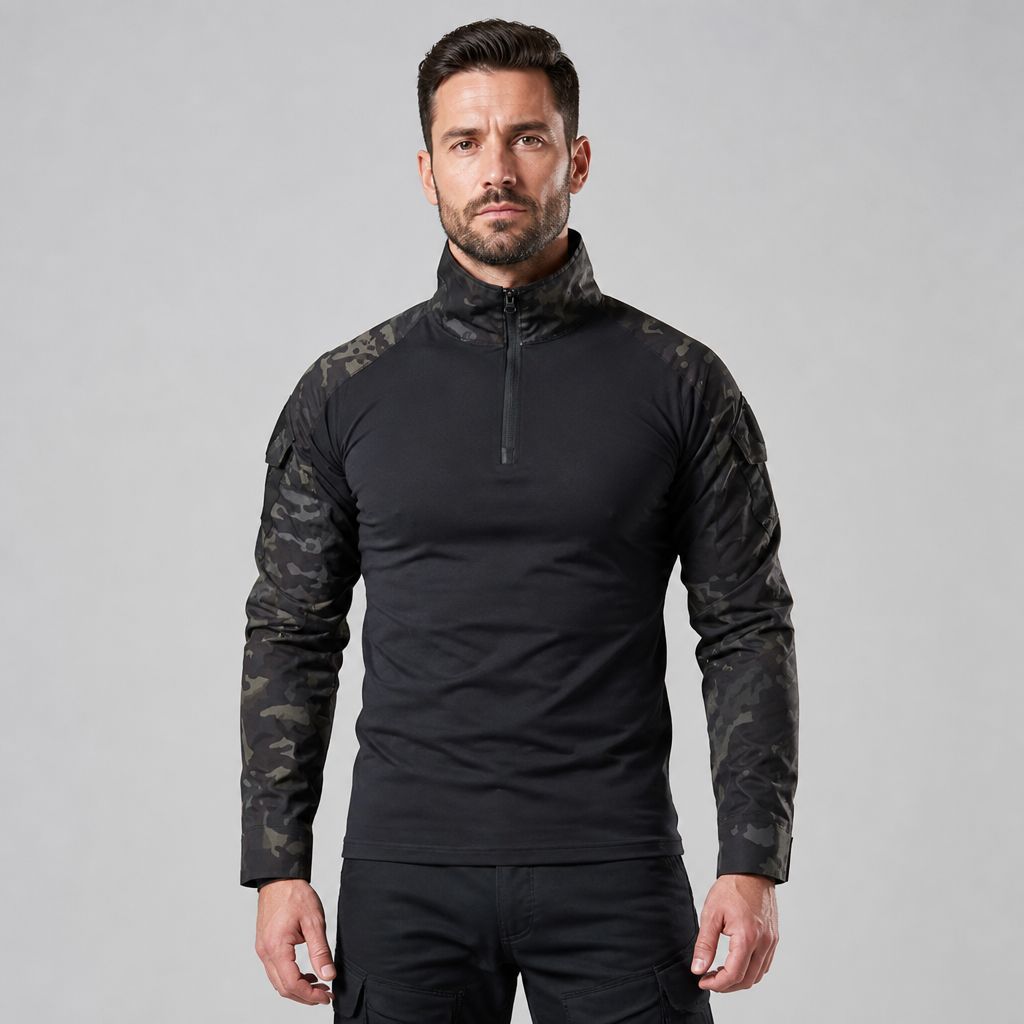 Camisa táctica militar de combate para hombre