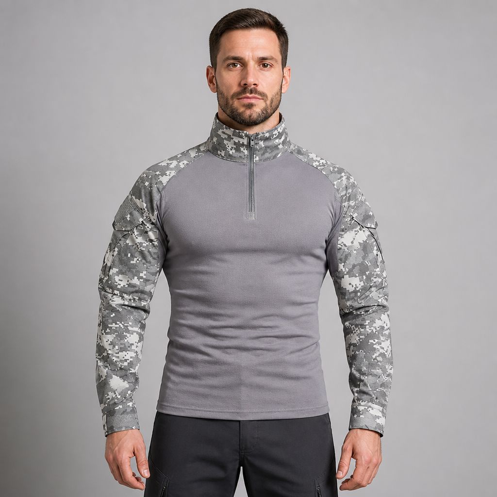 Camisa táctica militar de combate para hombre