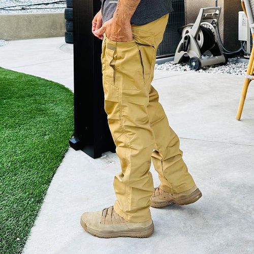 Archon IX8 – Pantalones Tácticos Impermeables para Outdoor | Café Desierto