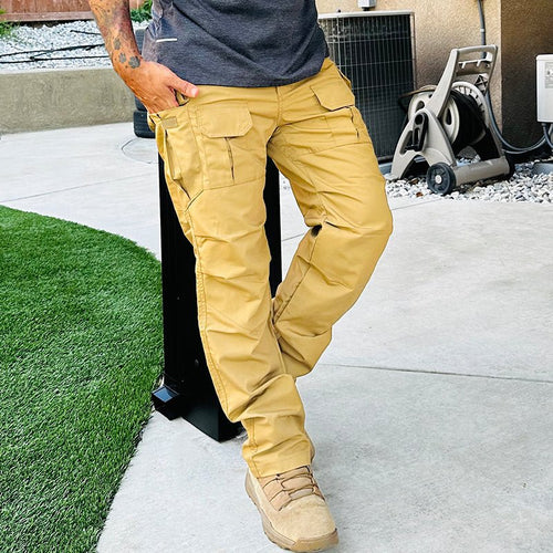 Archon IX8 – Pantalones Tácticos Impermeables para Outdoor | Café Desierto