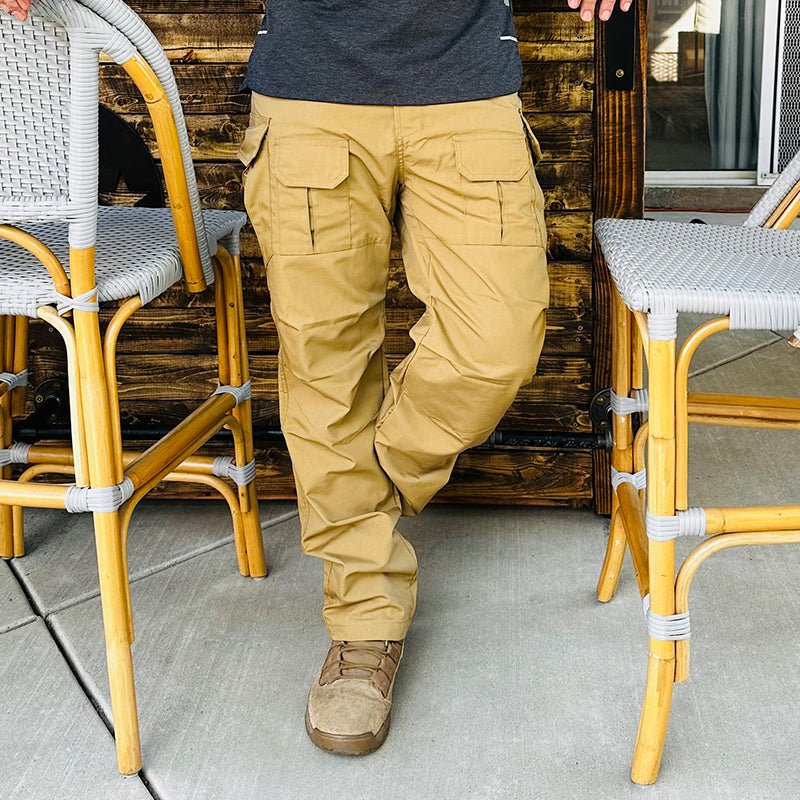 Archon IX8 – Pantalones Tácticos Impermeables para Outdoor | Café Desierto