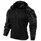 Sudadera Táctica de Secado Rápido con Capucha para Hombre