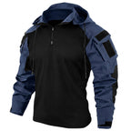 Sudadera Táctica de Secado Rápido con Capucha para Hombre