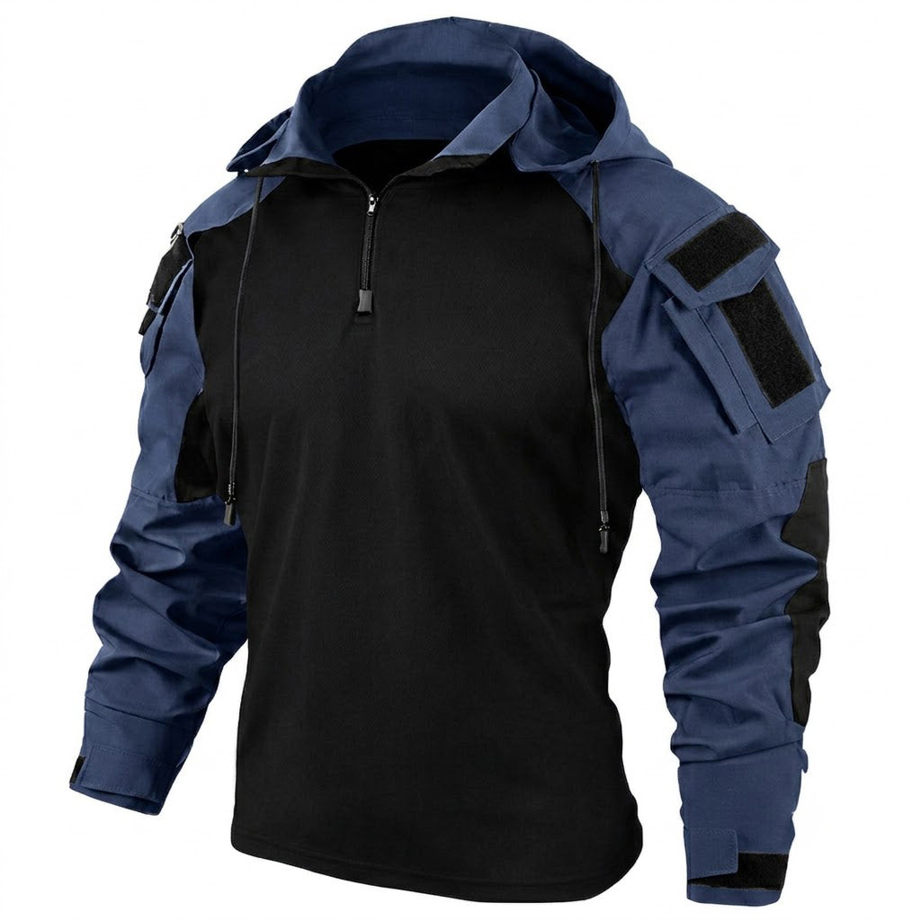 Sudadera Táctica de Secado Rápido con Capucha para Hombre