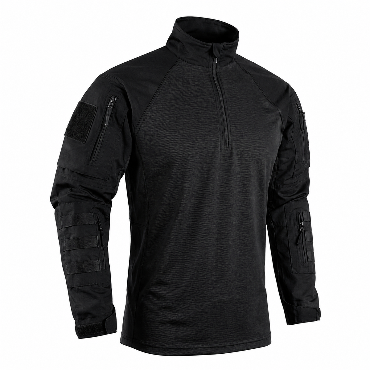 Camiseta Táctica de Combate Outdoor con Bolsillos en las Mangas