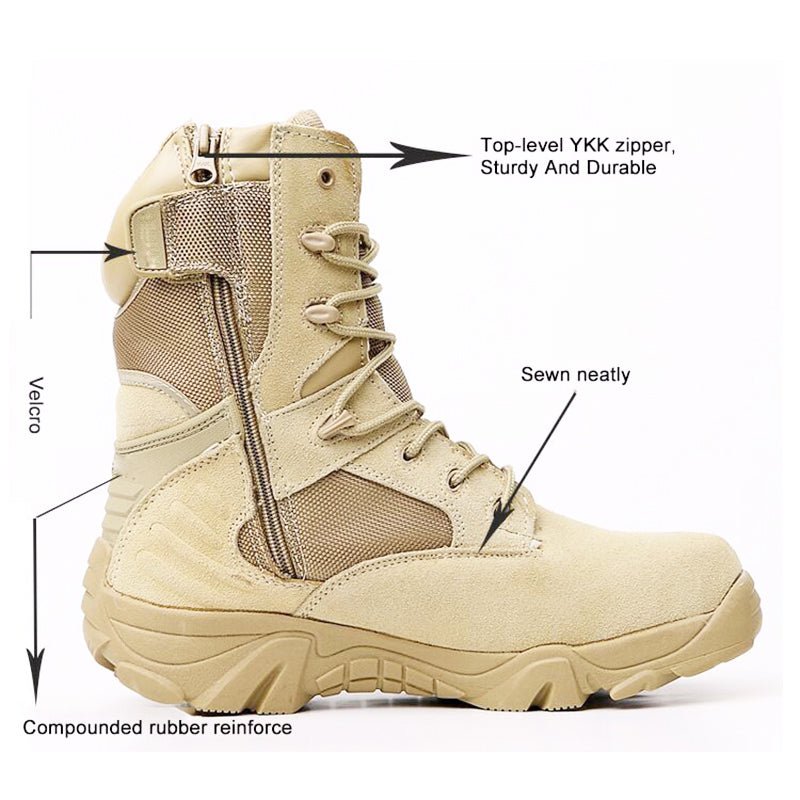 Delta – Botas Tácticas para Hombre de Uso Ligero