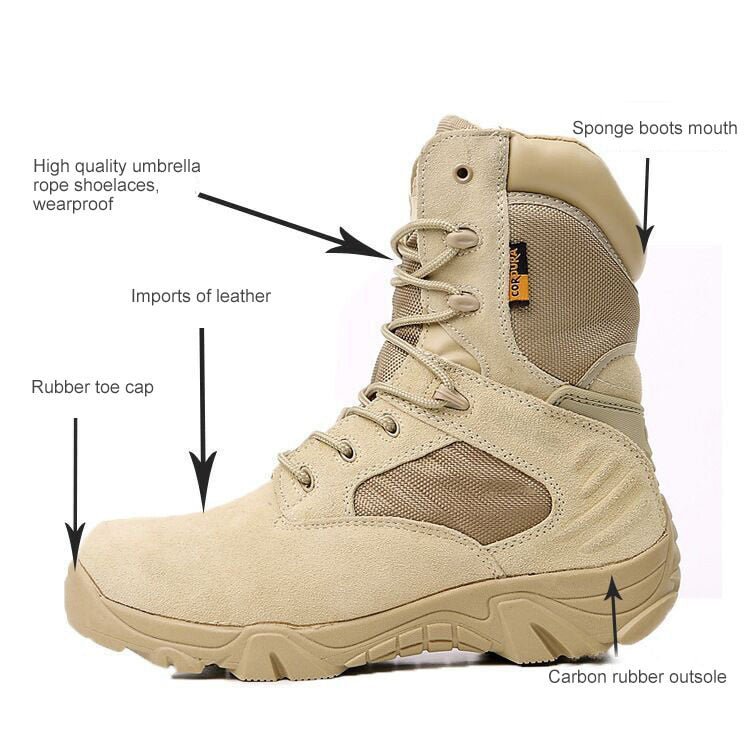 Delta – Botas Tácticas para Hombre de Uso Ligero