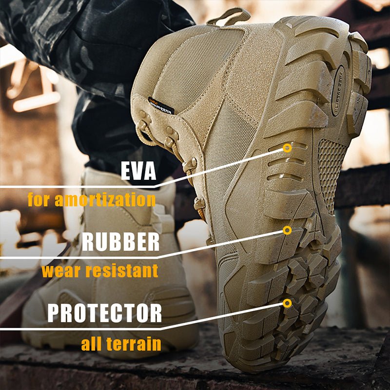ShadowTrail Pro – Botas Tácticas Impermeables