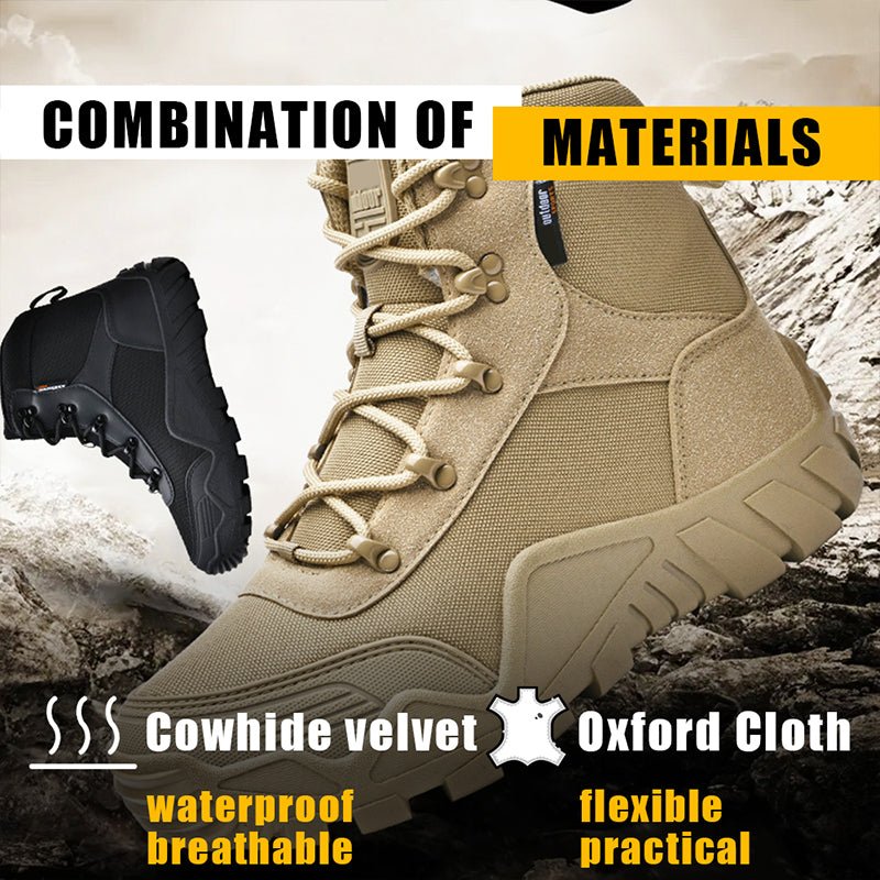ShadowTrail Pro – Botas Tácticas Impermeables